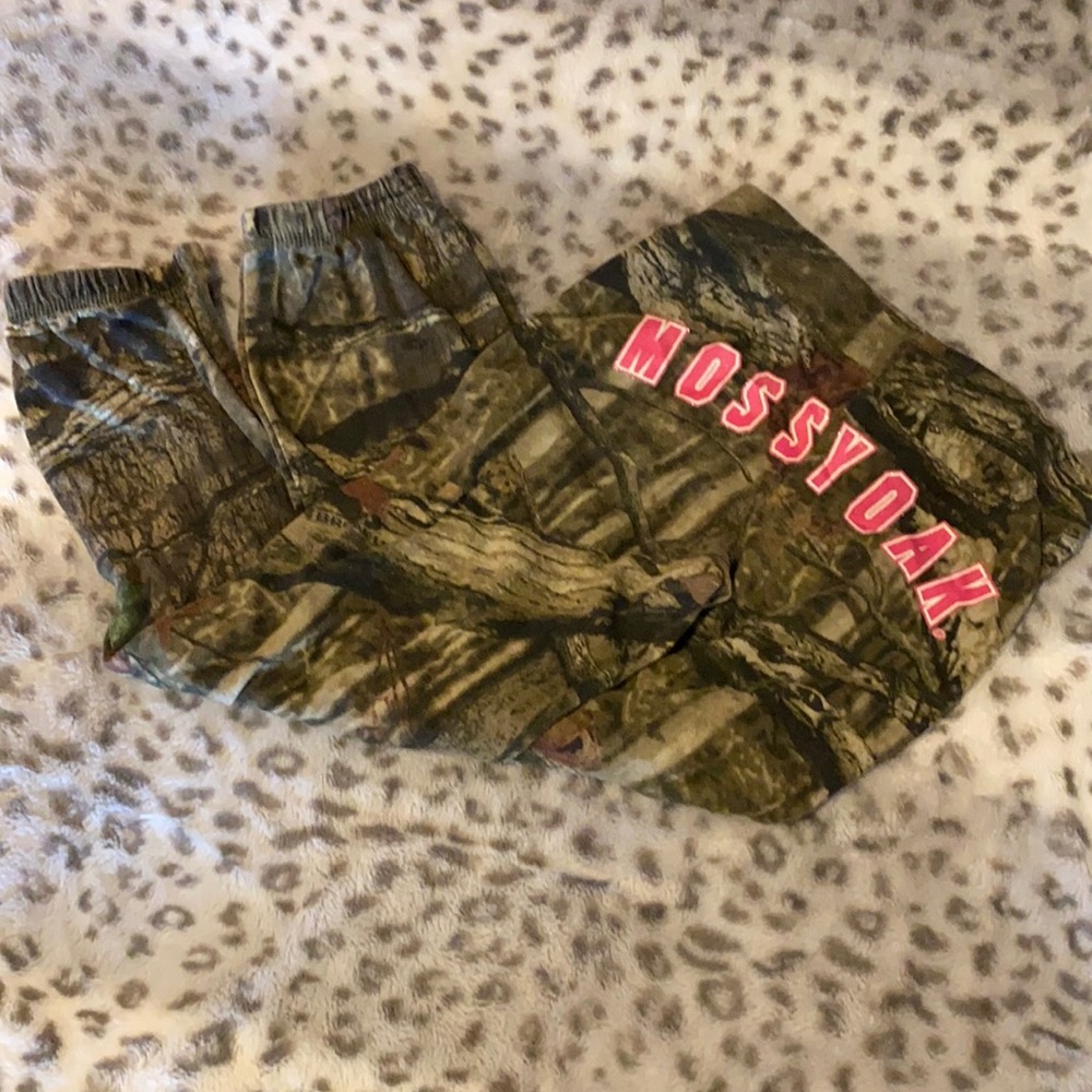 7/8 girls mossy oak pants